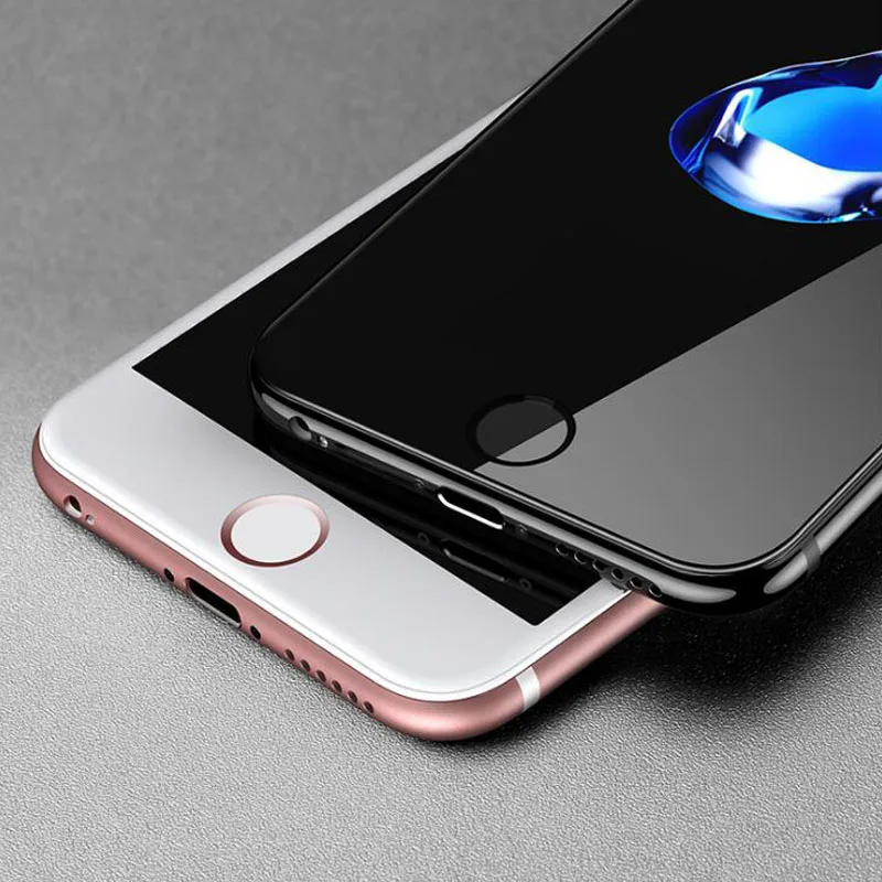 3D мягкий край Полное 9H закаленное стекло для iphone X 6 6s plus 7 8 защита экрана Защитная