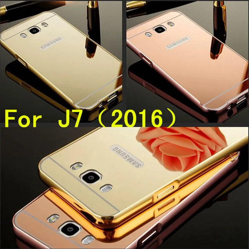 Роскошный чехол для Samsung Galaxy J7 2016 j710 J7108 J7109 J710F Чехлы алюминиевая металлическая