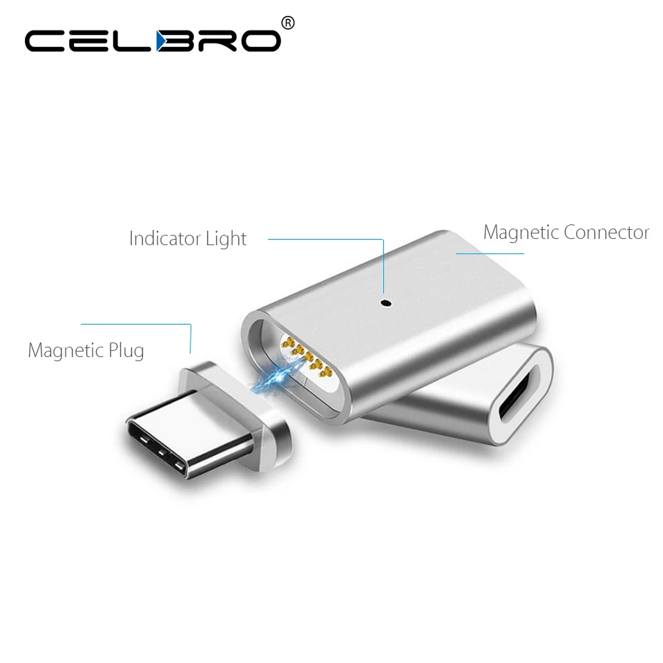 Micro usb type C Магнитный Адаптерный магнит зарядное устройство адаптер зарядки конвертер передачи данных USB-C телефон адаптер для huawei Xiaomi
