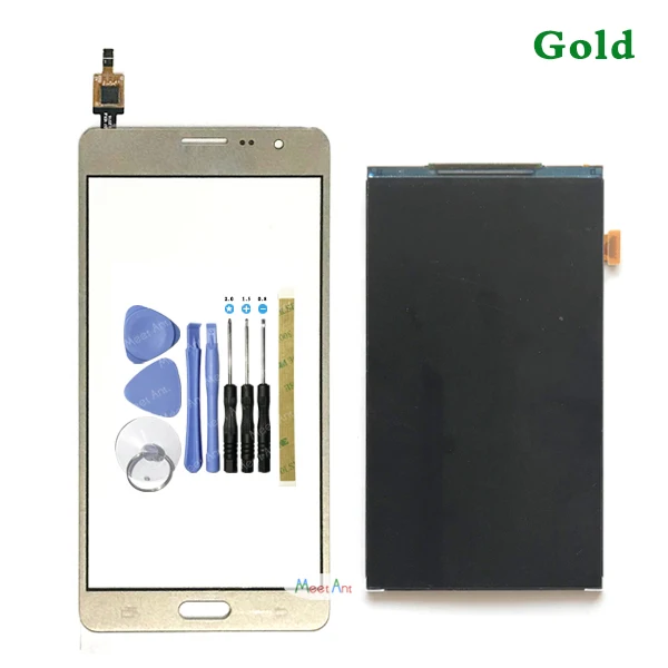 LCD and Touch Gold Высококачественный 5,5 ''для samsung Galaxy On7 On 7 G6000 SM-G6000 ЖК-дисплей с сенсорным экраном дигитайзер сенсор+ инструмент - Цвет: LCD and Touch Gold