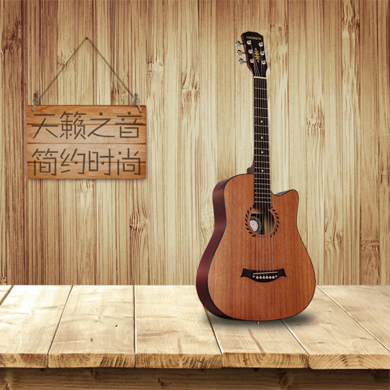

Shabili Ballad Guitar 38 Inch Wooden Guitar Beginners Practice Guitar Student Guitar