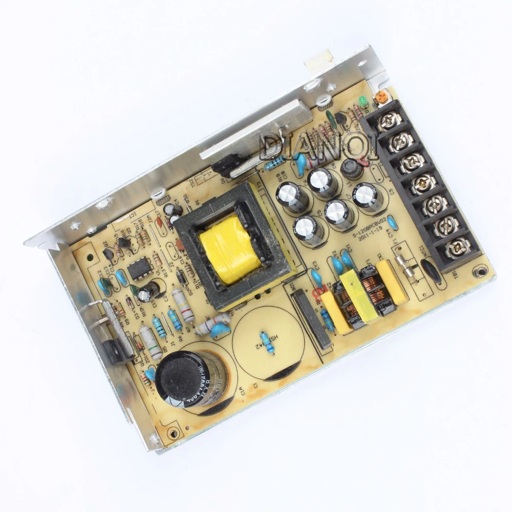 DIANQI источник питания 100 Вт 12 В 8.3A блок 15 в 24 36 48 мини размер din led ac dc конвертер MS 12|ac