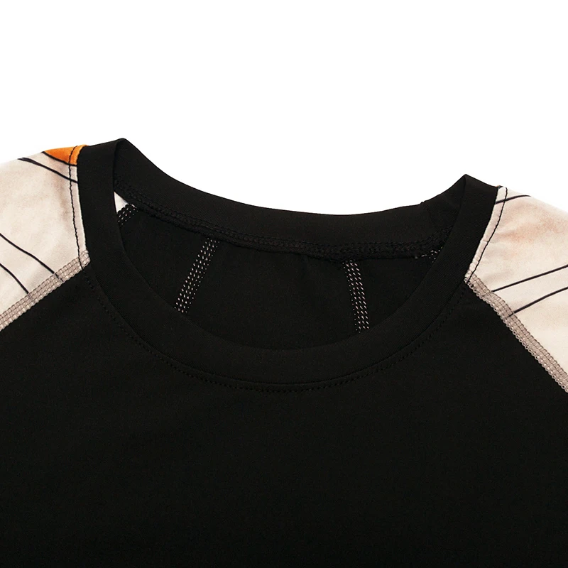 Высокая эластичность велотренажер костюм базовый слой компрессионная рубашка