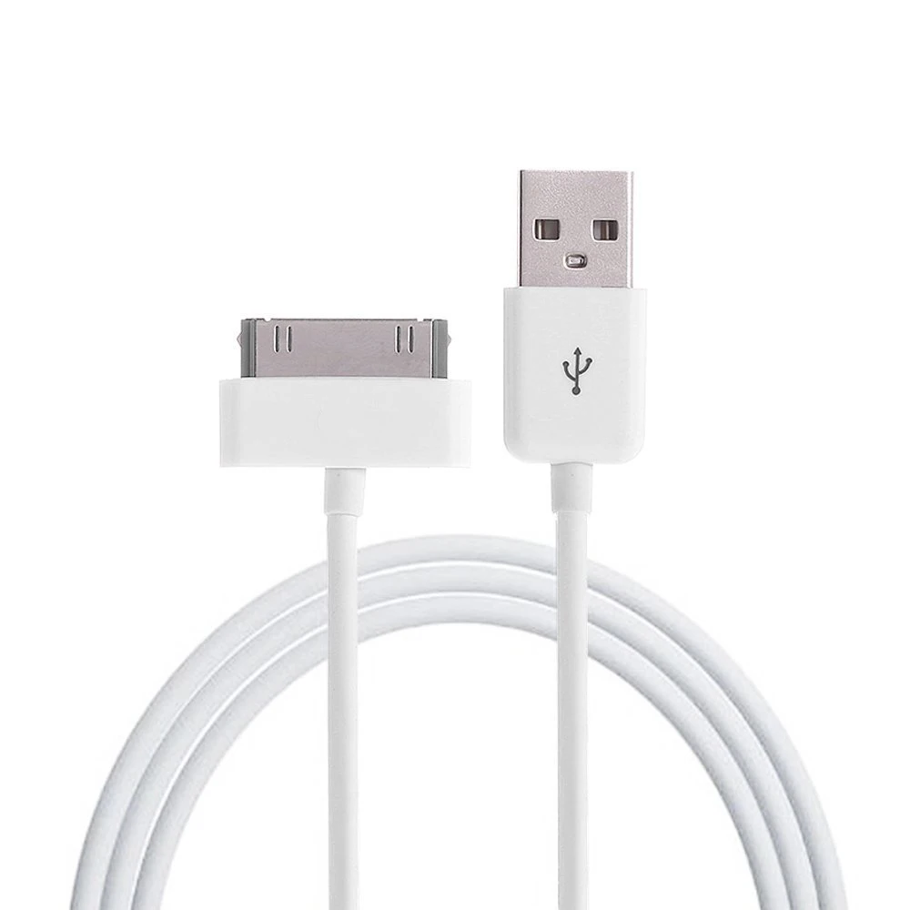 10 шт. 1 м 30pin USB кабель провод адаптер для Apple iPhone 3GS 4 4S 4G iPad 2 3 iPod 5 классическое
