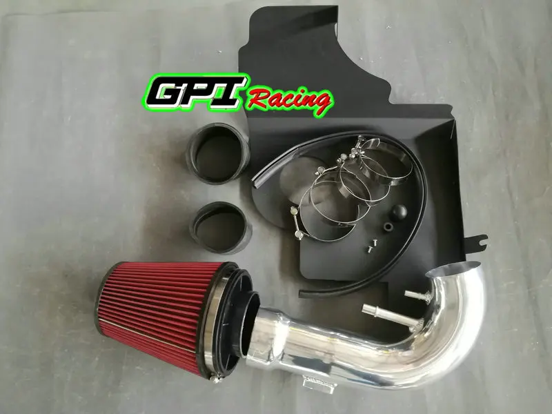 Красный для 2011 2014 2012 Ford Mustang GT 2013 V8 воздухозаборник холодного воздуха + тепловой
