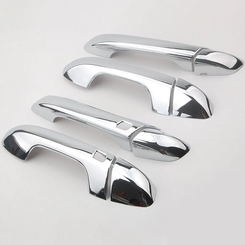 Хромированный ABS умный ключ для автомобиля дверная ручка крышка Накладка Kia Sportage