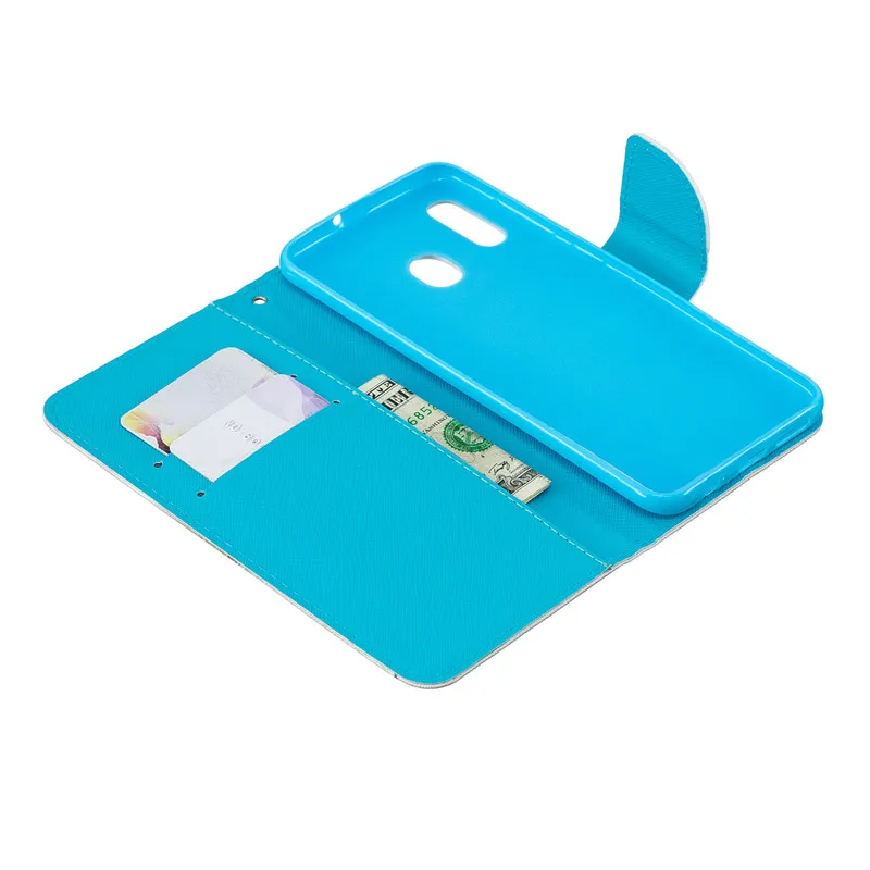 Кожаный чехол для samsung Galaxy A30, чехол для samsung A30 A 30 A305F A305, Модный чехол-кошелек с откидной крышкой и подставкой, чехол для телефона, сумка