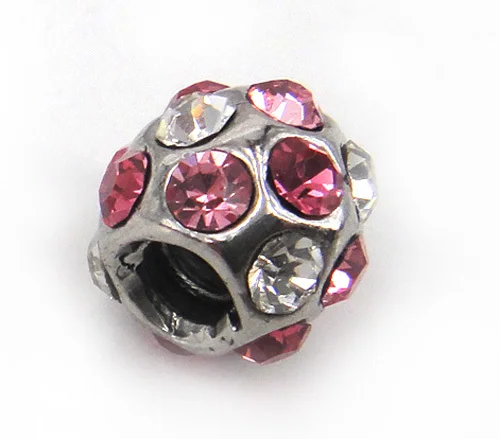 Бесплатная доставка Европейский стиль бусины с большими отверстиями chamilia