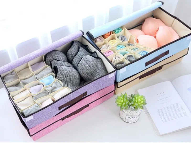 1 шт. коробка для хранения хлопка и лиена|Коробки ящики хранения| |