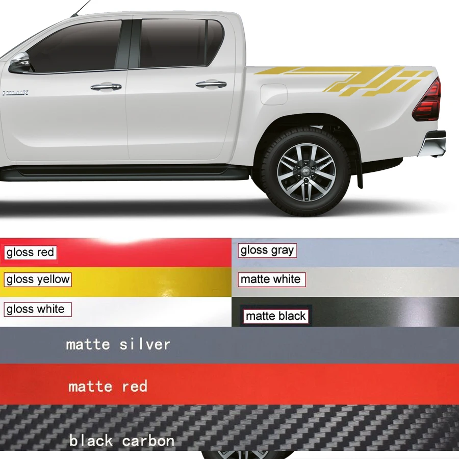 Автомобильные аксессуары 2 шт. хвостовая дверь гоночный стиль градиентная