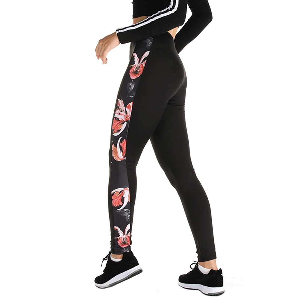 Женские Штаны Для Йоги обтягивающие леггинсы для фитнеса спортивные штаны бега