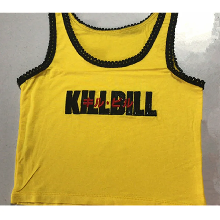 Топы Тройники короткий топ сексуальный уличная майка Женский хлопок обрезанный