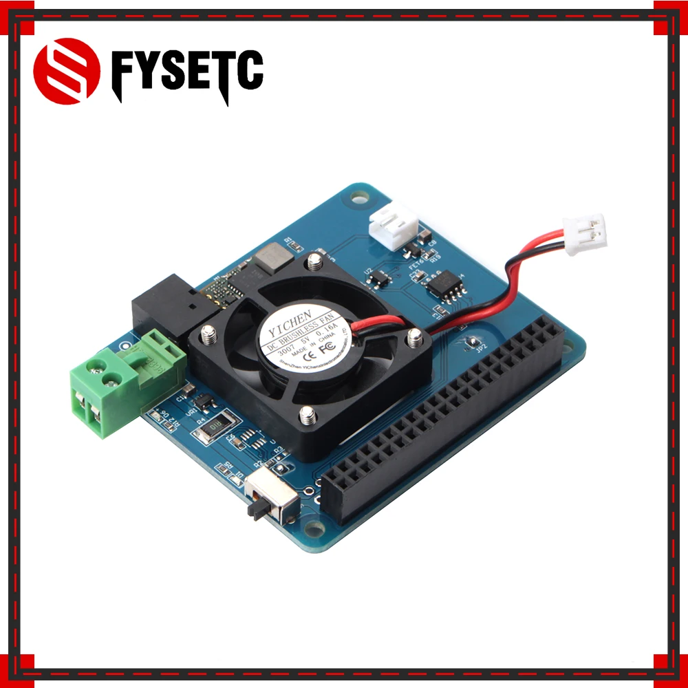 Raspberry Pi 3 Model B +(Plus)/3B программируемый Умный вентилятор контроля температуры + плата