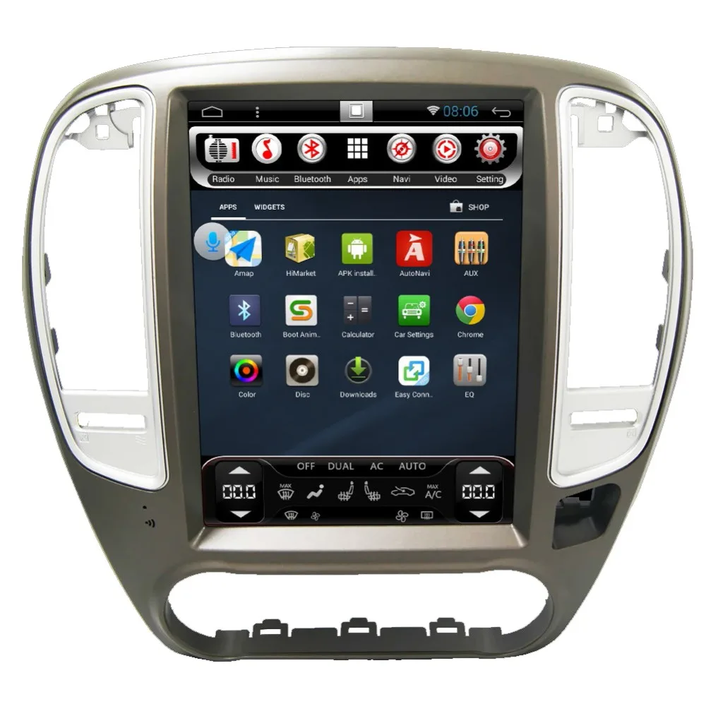 10 4 &quotвертикальный огромный экран Android автомобильный DVD GPS плеер для Nissan Bluebird Sylphy