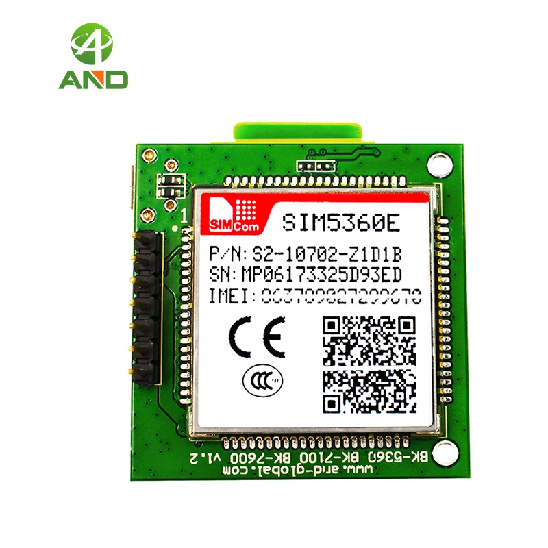 Тестовая плата GSM WCDMA 900 2100 МГц 3G с SIM5360E на плате модульные наборы TTL интерфейсом |