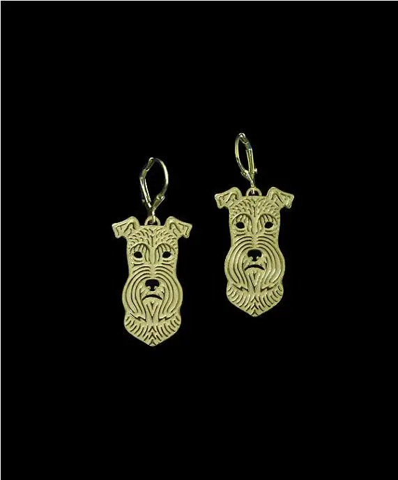Прямая поставка миниатюрные серьги со шнауцером|schnauzer earrings|drop earringsearrings drops |