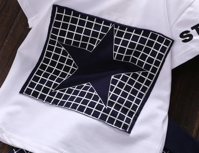 Комплекты детской одежды унисекс на лето 2020 хлопковая футболка с коротким