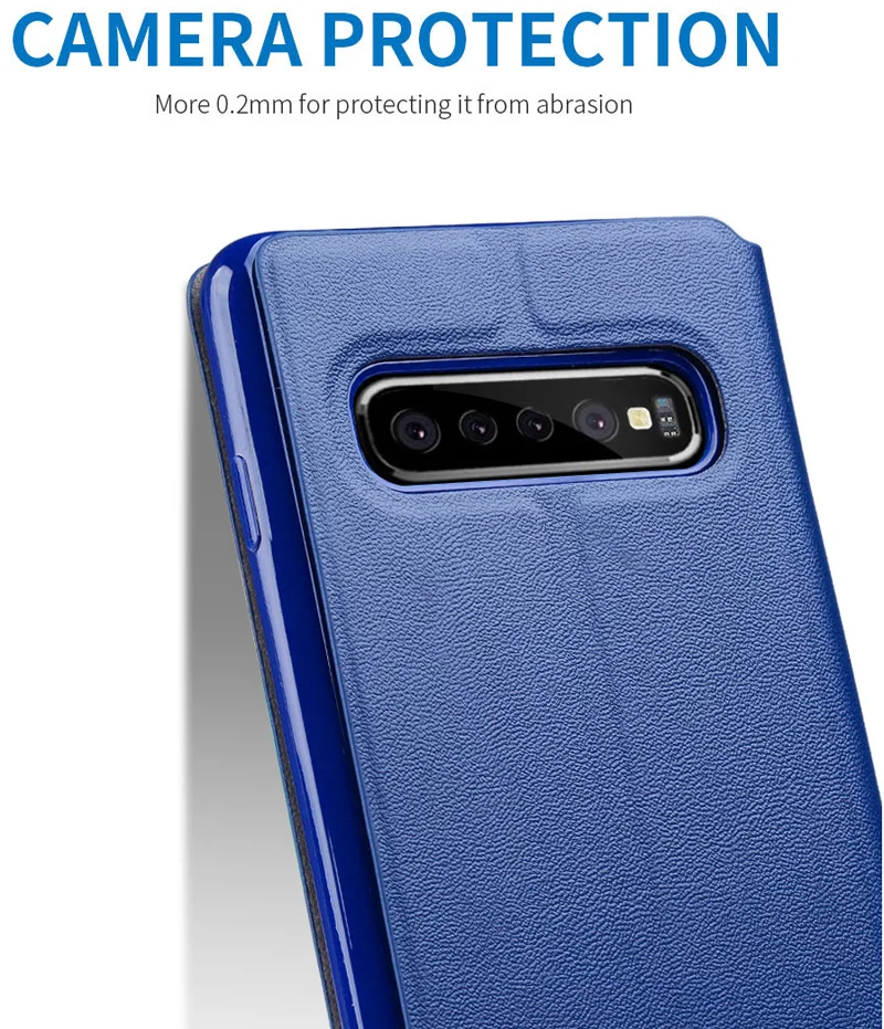X Level Book Flip PU кожаный чехол для Samsung Galaxy S10 Ультратонкий PLUS + Funda Capa Stand S10e