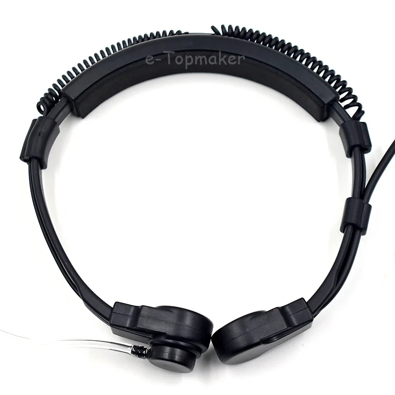 Горло микрофон гарнитура наушники PTT для Motorola CB радио Walkie Talkie XTS3000 XTS5000 GP900 GP1200 MTS2000