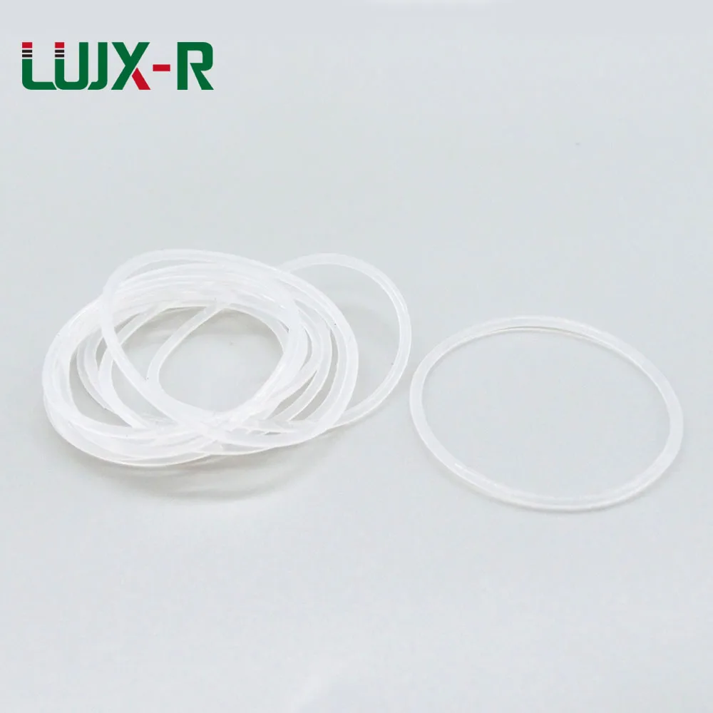 LUJX R 1 мм уплотнительное кольцо белая силиконовая искусственная Нетоксичная