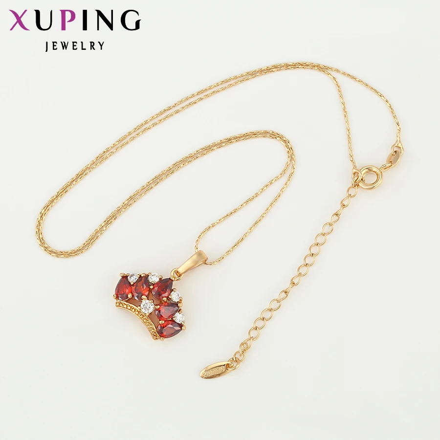 Xuping, модная Подвеска для женщин, ювелирные изделия, классика, синтетический кубический цирконий, дизайн для женщин, Рождественский подарок 31312