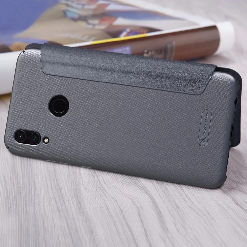 Чехол NILLKIN для Huawei Honor 10 Lite Сверхтонкий кожаный чехол книжка с блестками 10|flip cover|case
