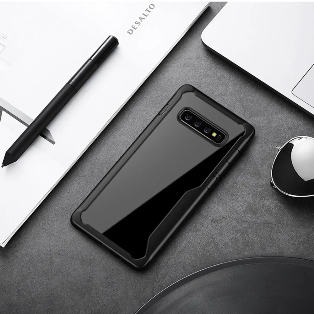 Ударопрочный защитный чехол KISSCASE для Samsung Galaxy S8 S9 S10 Plus S10e телефона с полной