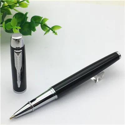 Single black pen IM 599 0,7 мм перо красивый цвет и Металл Серебро стрелка клип Ручка-роллер офисные школьные канцелярские принадлежности Подарочная коробка mb шариковая ручка - Цвет: Single black pen