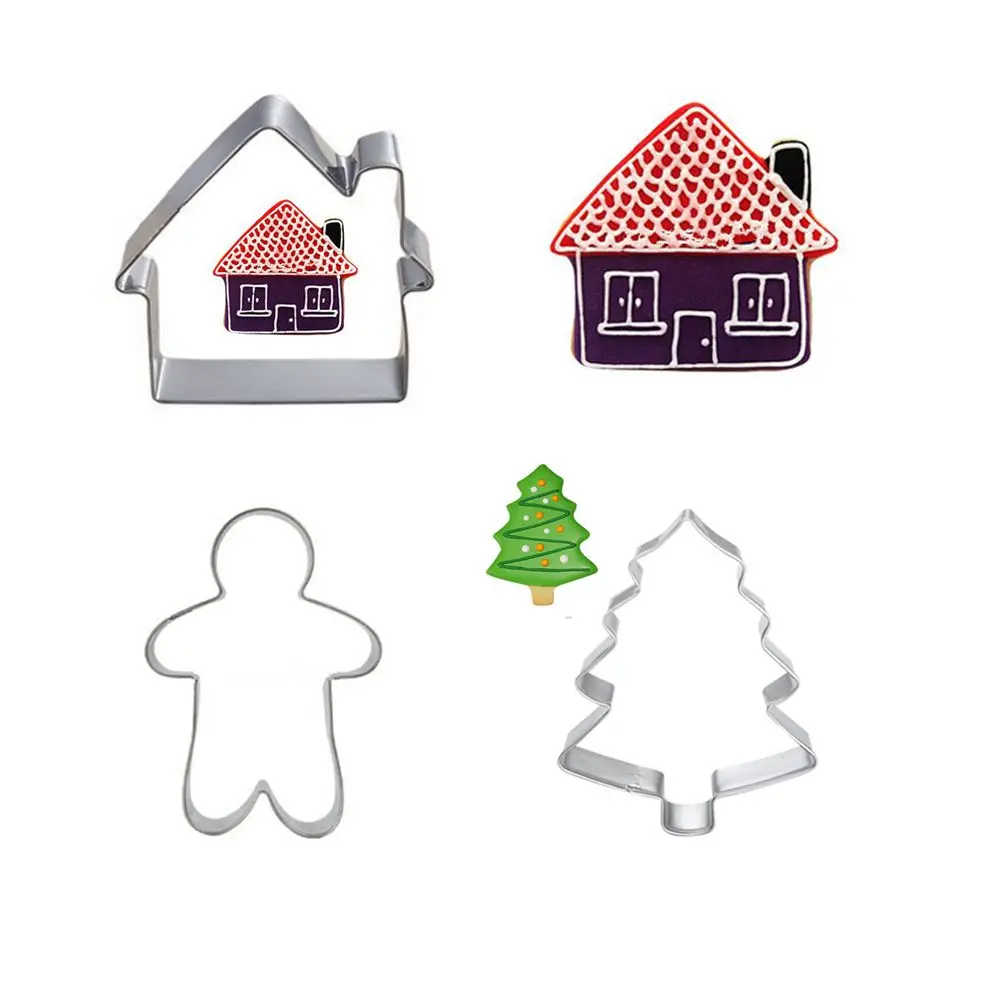 3 шт./компл. Рождественская Фортуна форма для выпечки печенья набор резак