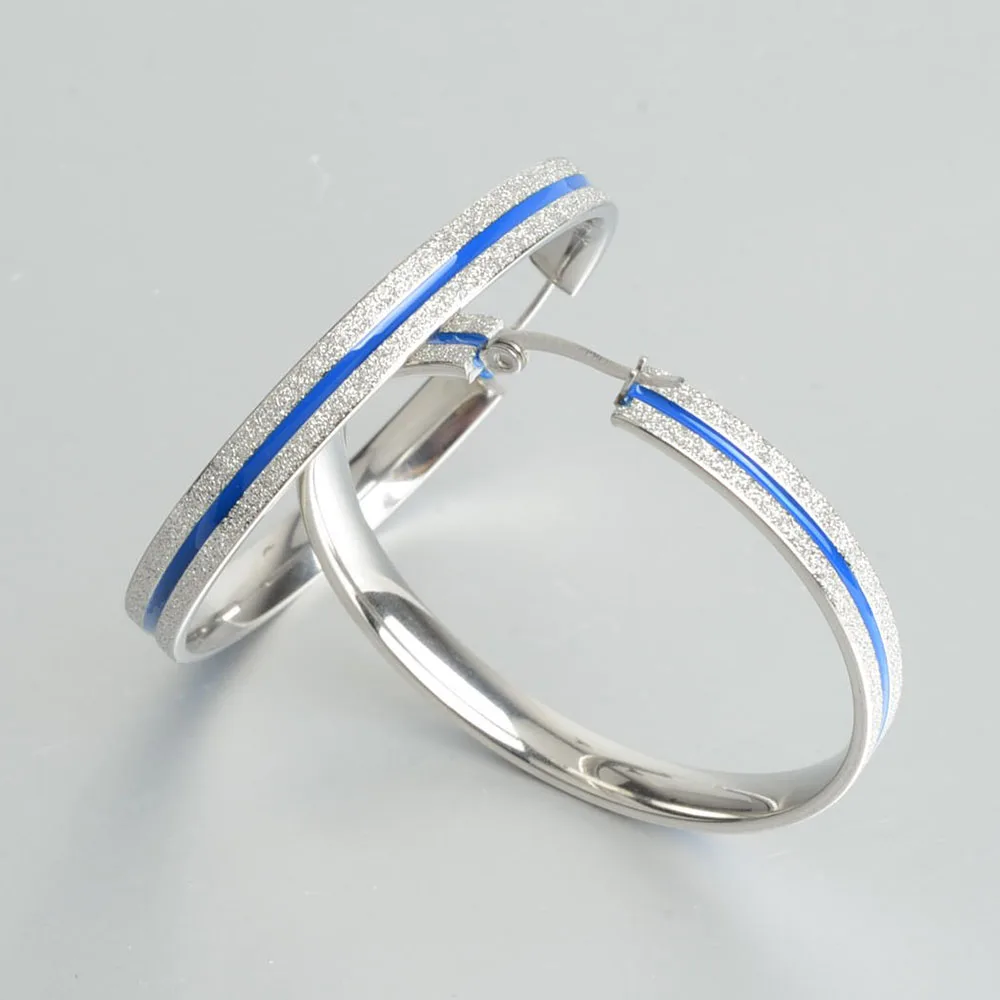 Серьги кольца Keisha Lena 316L из нержавеющей стали большие серьги модные ювелирные