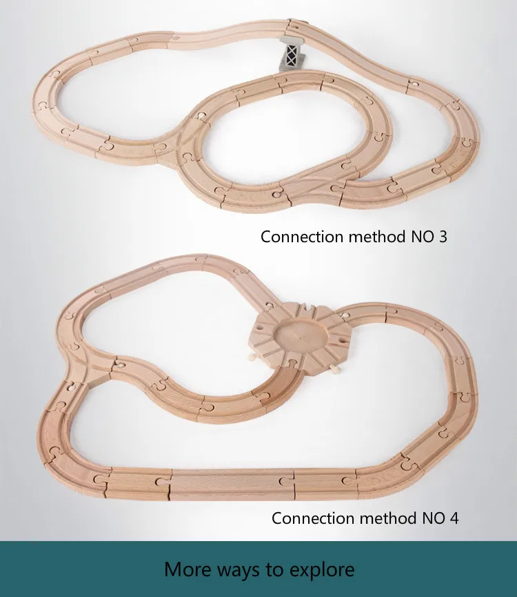 108 шт. корейские аксессуары для треков Детская развивающая головоломка сборка