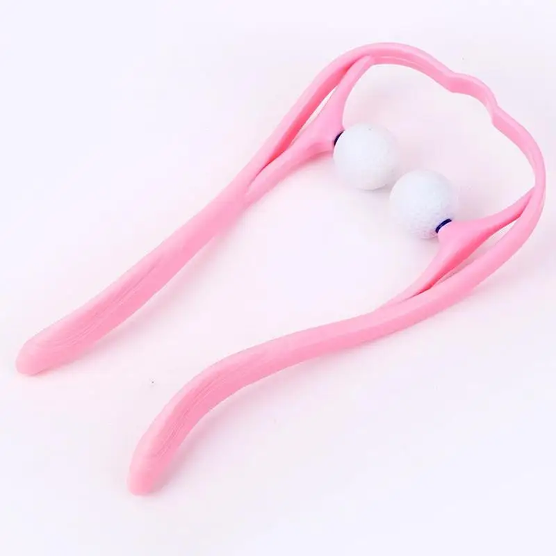 3 цвета массажер для шеи Пластик Давление точка терапия шейный массаж плеч