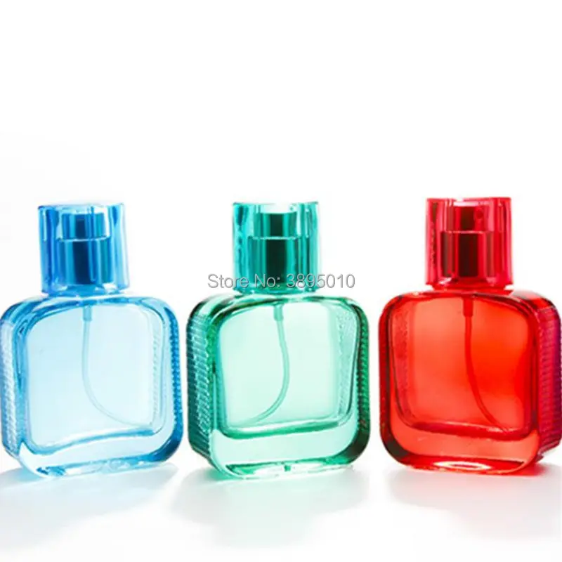 

30ML Glass Empty Perfume Bottles Spray Atomizer Refillable Bottle Scent Case with Travel Size Portable F432