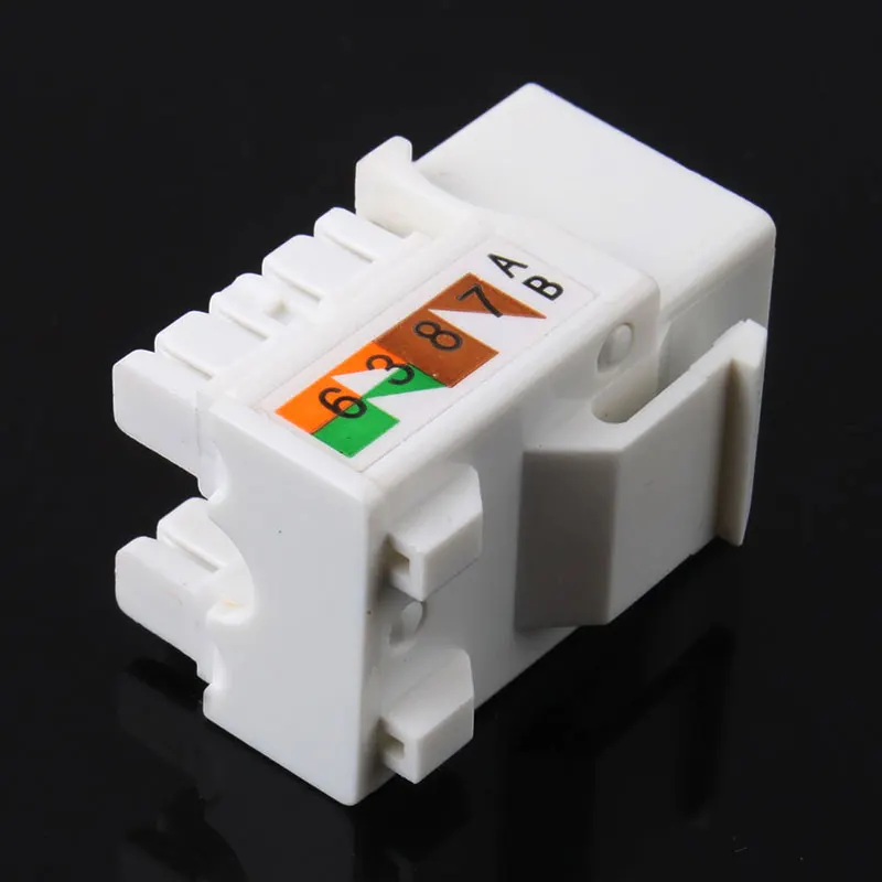10 шт./лот CAT6 RJ45 110 Punch Down Keystone Network Ethernet Jack #53089|rj45 punch|rj45 punch downnetwork down |
