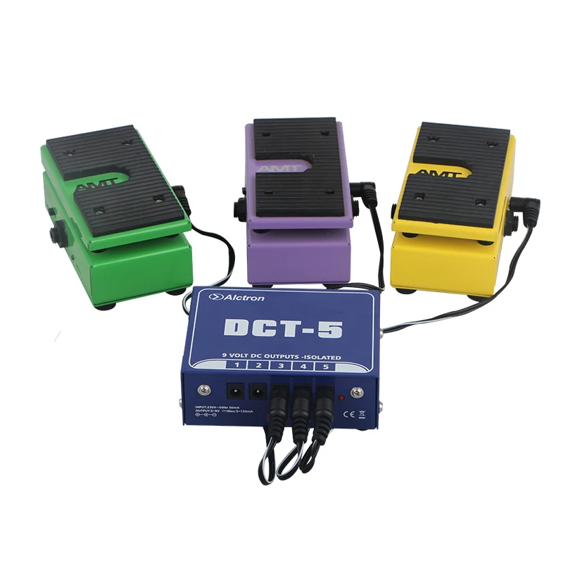

Alctron DCT-5 5-channel 9 volt DC output effect power supply box multi-channel isolated protection power supply