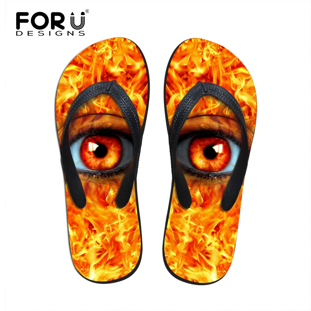 Женские босоножки с большими зелеными глазами FORUDESIGNS летние повседневные модные