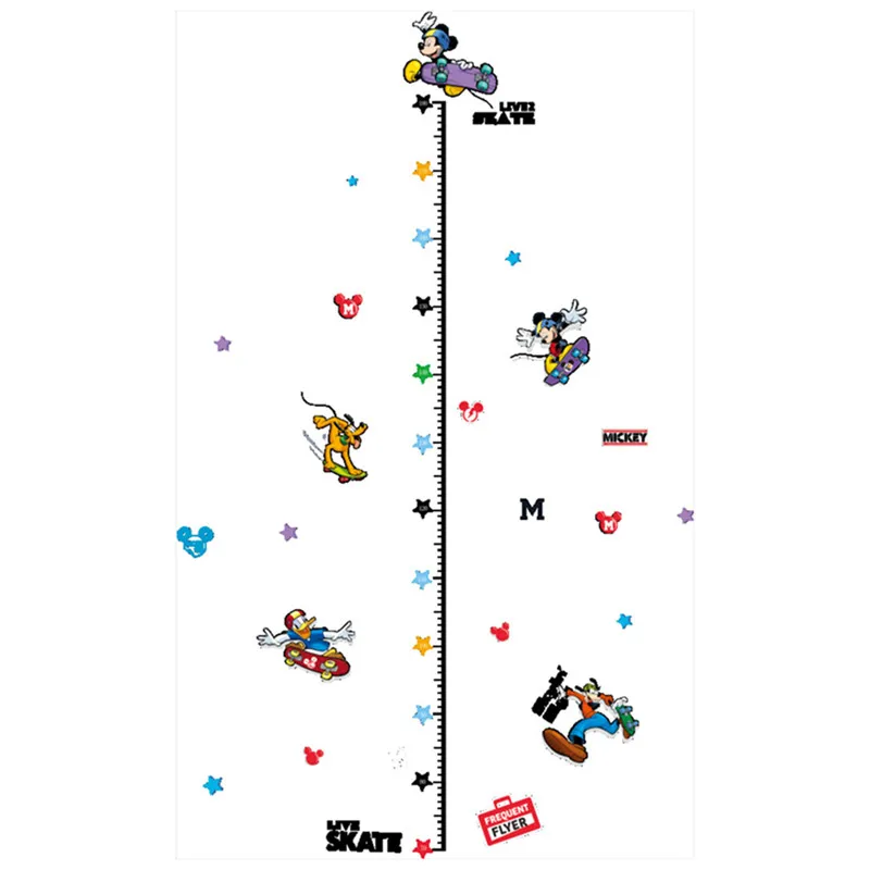 Виниловые 3d наклейки на стены рост 180 см Микки тиггер украшение детской комнаты