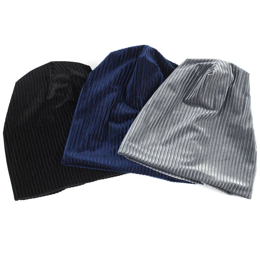 

Geebro Women Winter Thick Slouchy Beanie Polyester Ribbed Skullies Beanies for Women Balaclava Bonnet Hat DQ810N