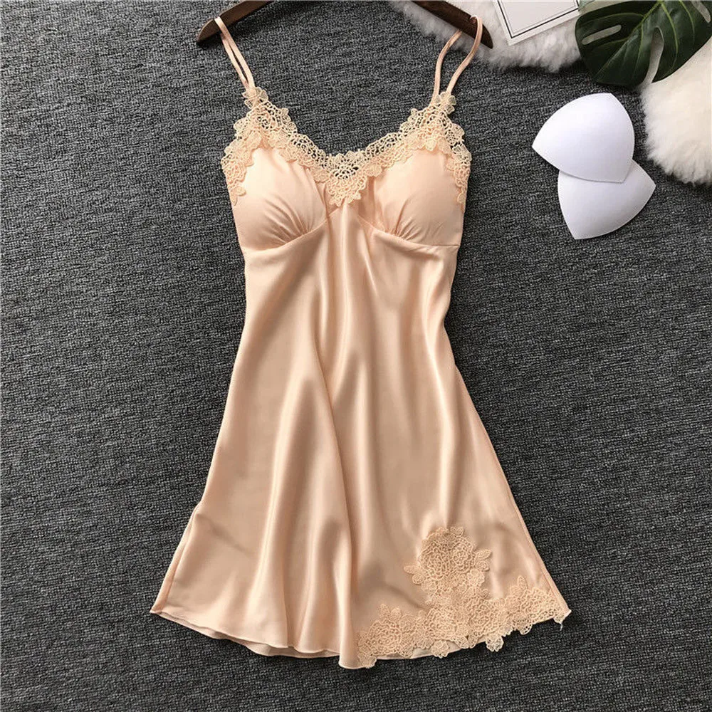 LaceNegligee Babydoll Ночное платье, ночная рубашка, сексуальная ночная рубашка с v-образным вырезом, ночная рубашка для женщин, плюс размер, ночная рубашка