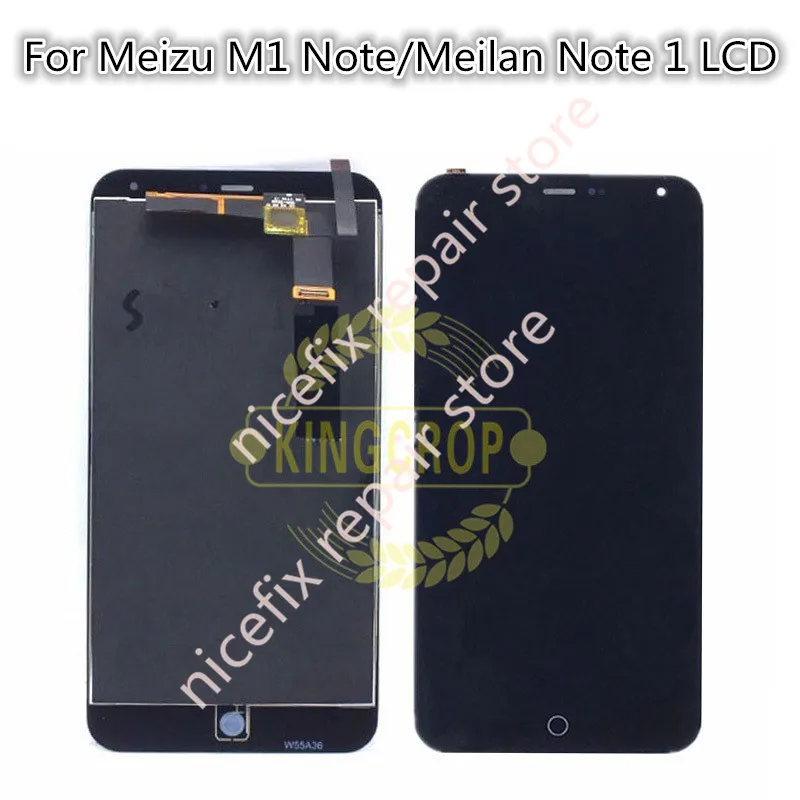 Новинка 100% ЖК дисплей и дигитайзер для Meizu M1 Note сменный сенсорный экран 5 дюйма
