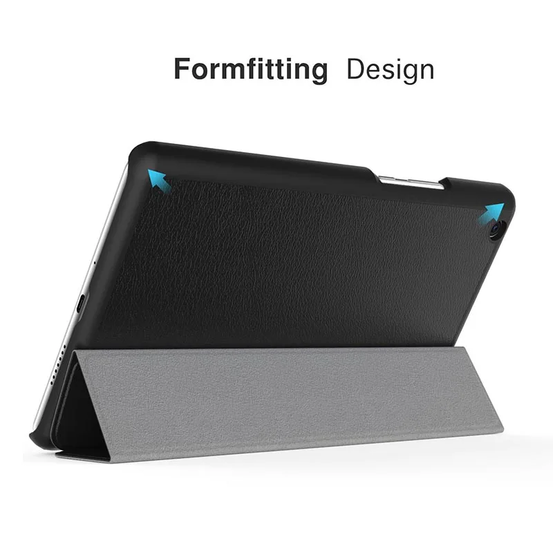 Тонкий чехол подставка CucKooDo Slim Fit для Huawei MediaPad M3 Lite 8 0 дюймов планшет с функцией