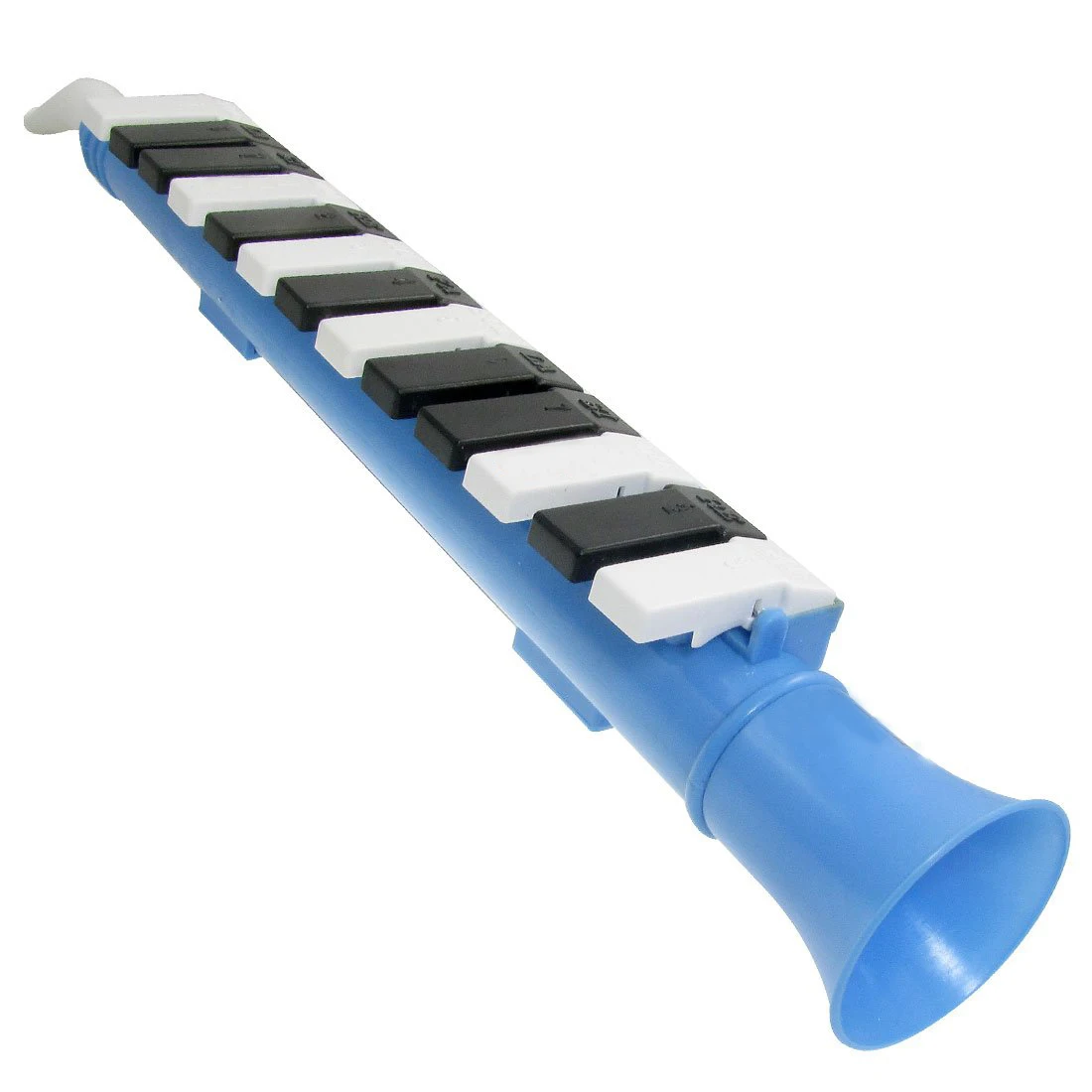 

LCLL-Blue 13 Keys Note Melodica Mouth Organ Portable Wind Piano