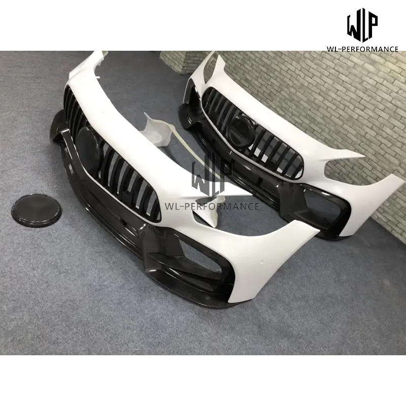 Высококачественное углеродное волокно/FRP улучшенные GT GTS AMG передняя модель Mercedes