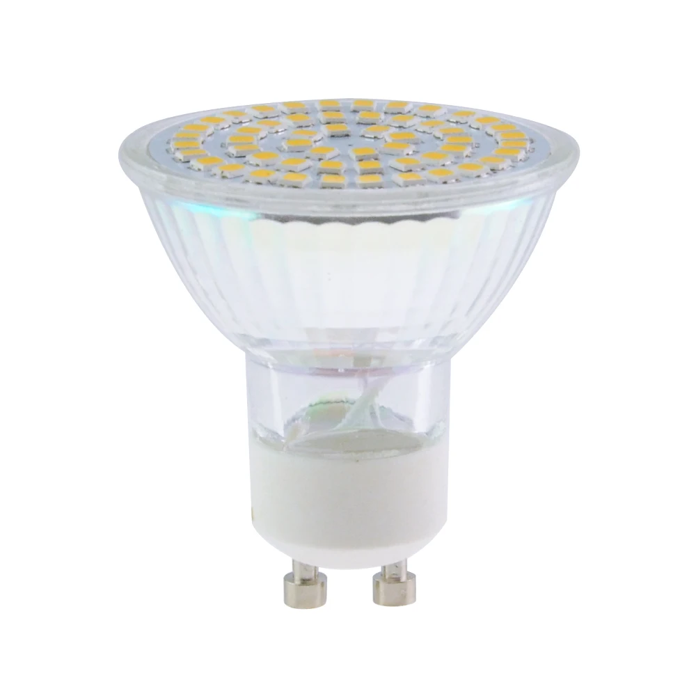 Foxanon GU10 LED лампа 220 В 4 Вт 6 8 прожектор лампы высокой яркости света 2835 SMD 36 72