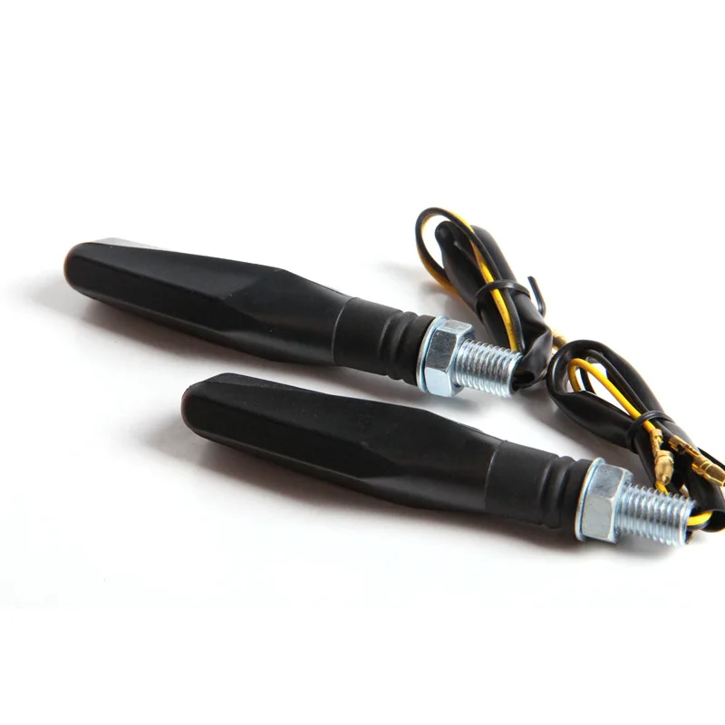 4 шт. в партии мотоцикл указатель поворота гибкий 12 светодиодный индикаторы