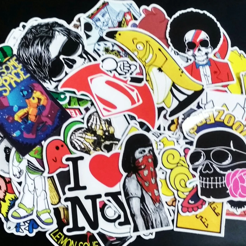 100 шт./упак. Водонепроницаемый DIY Автомобиль Мотоцикл Стикеры Интимные аксессуары