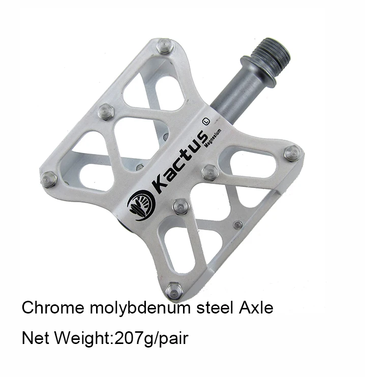 22C white KACTUS TECH Сверхлегкие MTB BMX велосипедные титановые оси педали с ЧПУ для шоссейного велосипеда 6 герметичных подшипников велосипедные педали - Цвет: 22C white