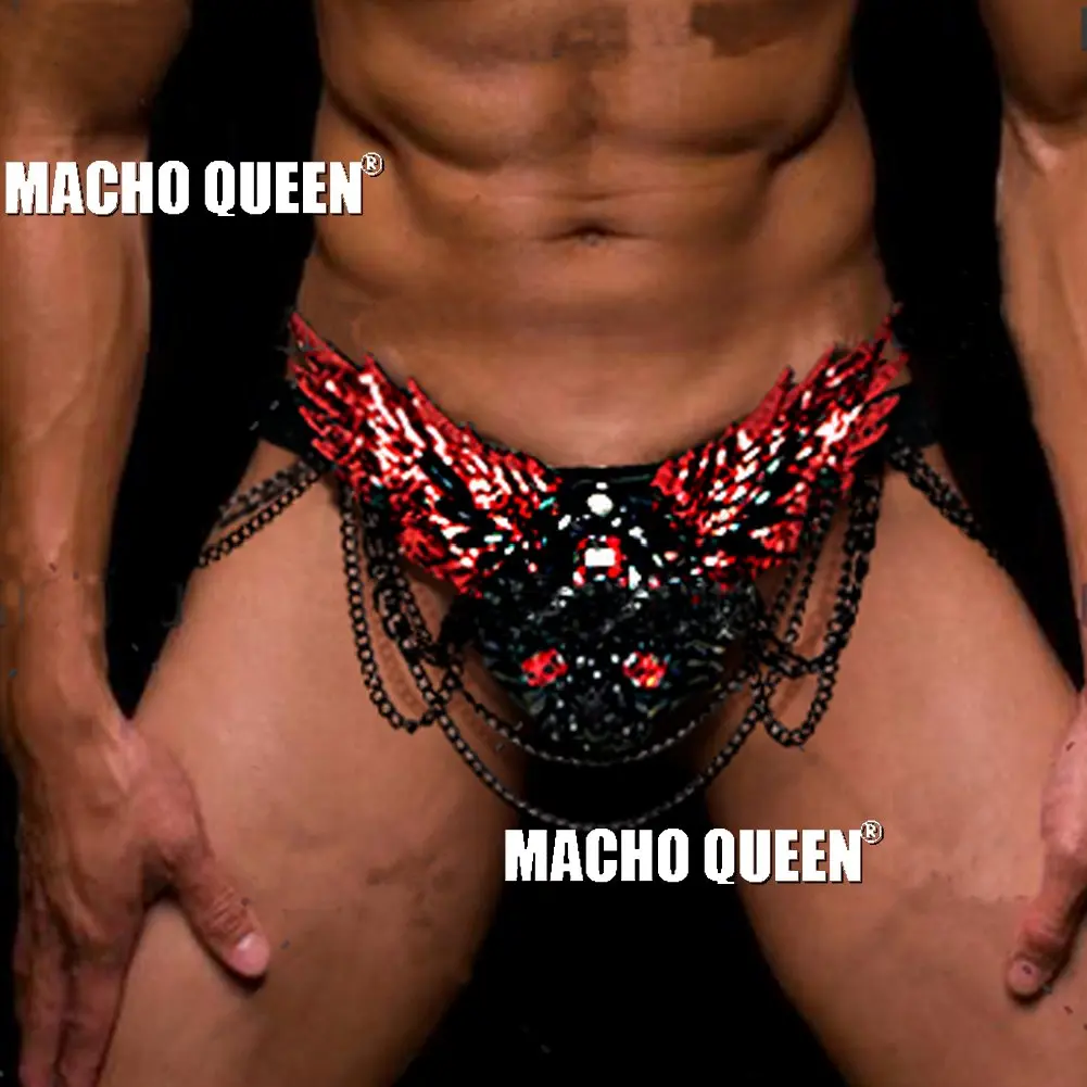 Костюм Drag Queen с пайетками ангелом мужской Танцевальный G stingdance подиумный костюм