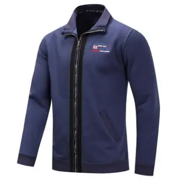 Autumn And Winter Male Cotton Long Sleeved Cardigan Jacket Blacl/Denim Blue Mens Thick Turn Down Coats Chaquetas Hombre J2452 | Мужская
