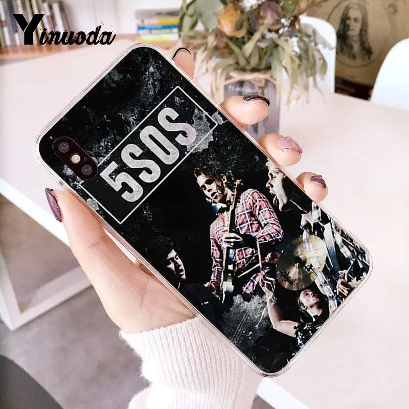 5Sos ремешок YOUNGBLOOD 5 секунд лета DIY окрашенный чехол для телефона iphone 12 5Sx 6 7plus 8 8Plus X XS